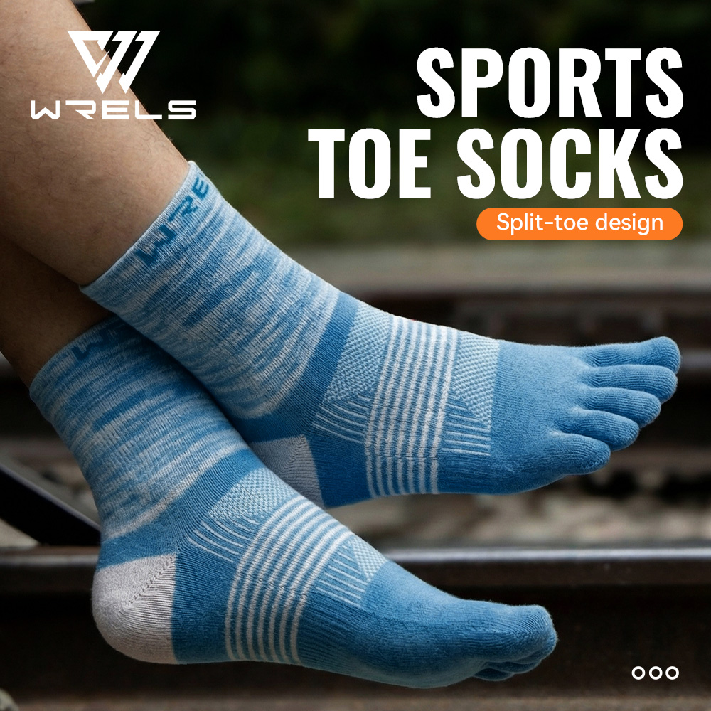Anti Blister Sock - جوارب رياضية خفيفة الوزن بخمسة أصابع