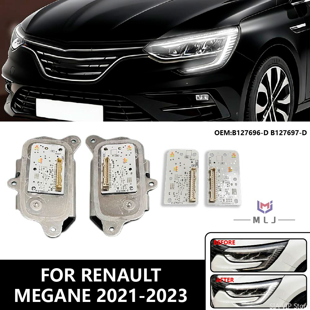 Running Headlamp Led - وحدة إضاءة LED بيضاء لسيارة رينو