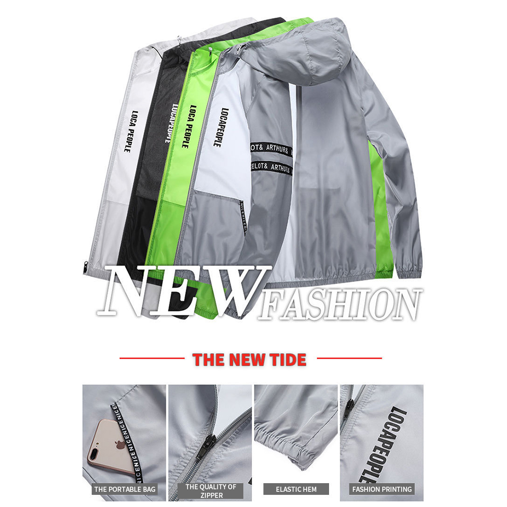 Running Gear Youth - سترة رياضية صيفية لركوب الدراجات للرجال