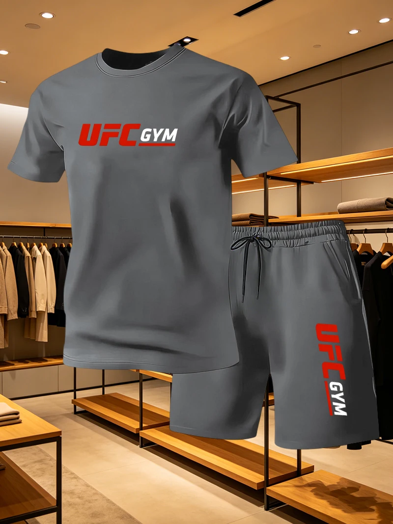 Running Gear Men - طقم رياضي صيفي للرجال يتكون من