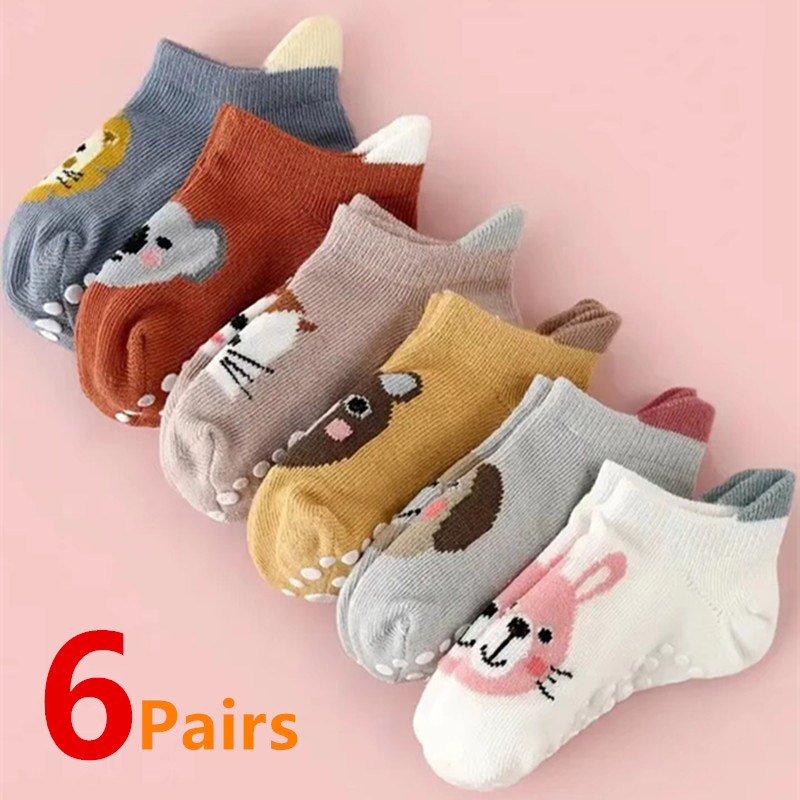 Anti Blister Sock - 6 زوج/وحدة جوارب للأطفال حديثي الولادة