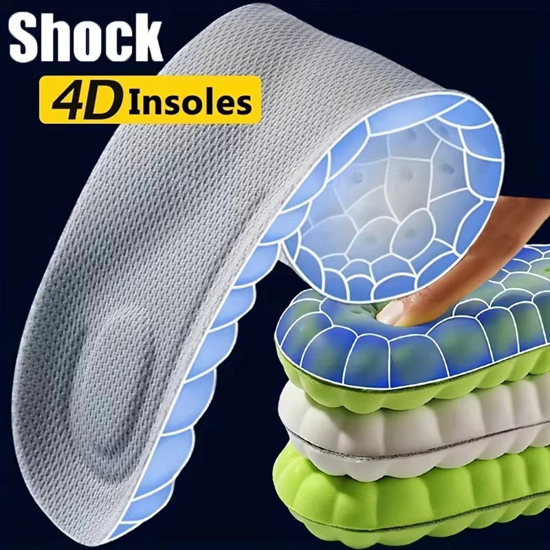 Insole Arch Support - 4 قطعة 4D نعل الجري سوبر