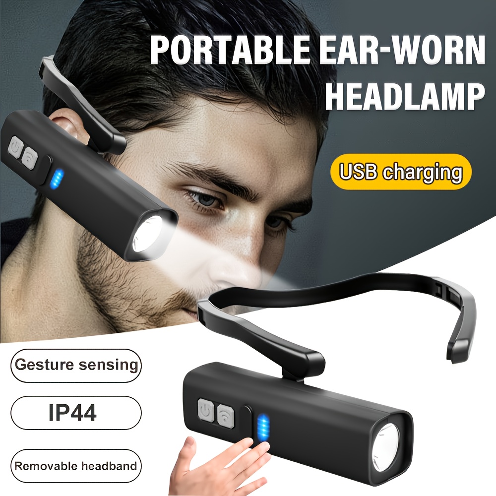 Running Headlamp Led - كشافات أمامية بمشبك أذن قابل لإعادة