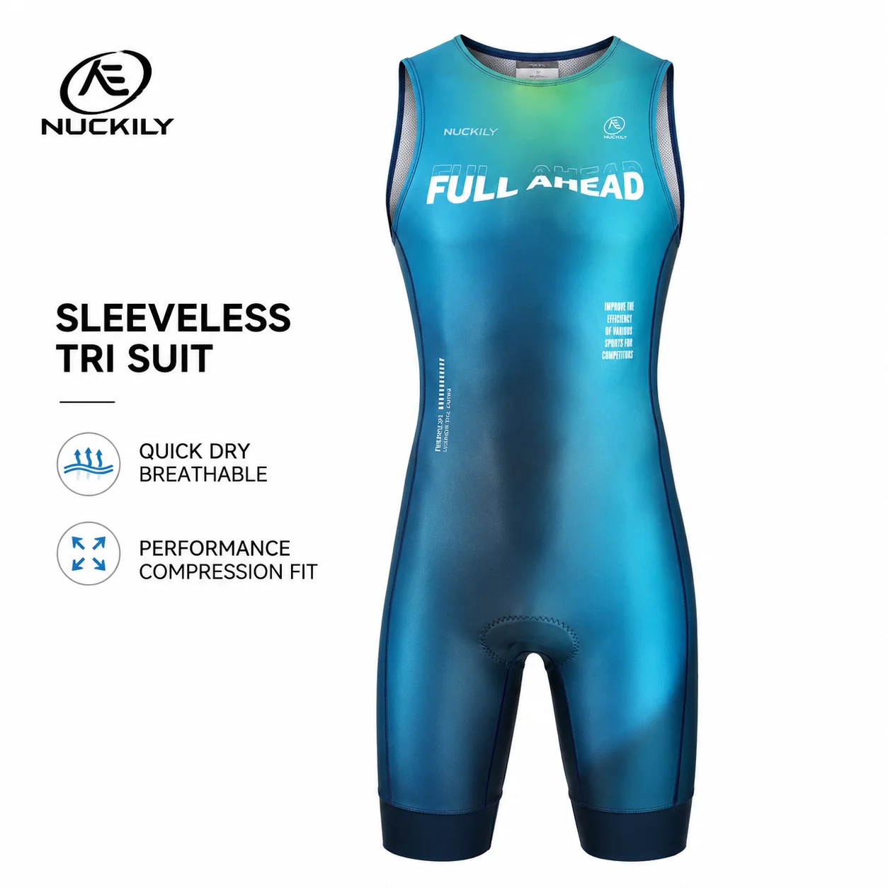 بدلة ترياتلون NUCKILY للشباب ب - مراجعة Running Gear Youth وسعره
