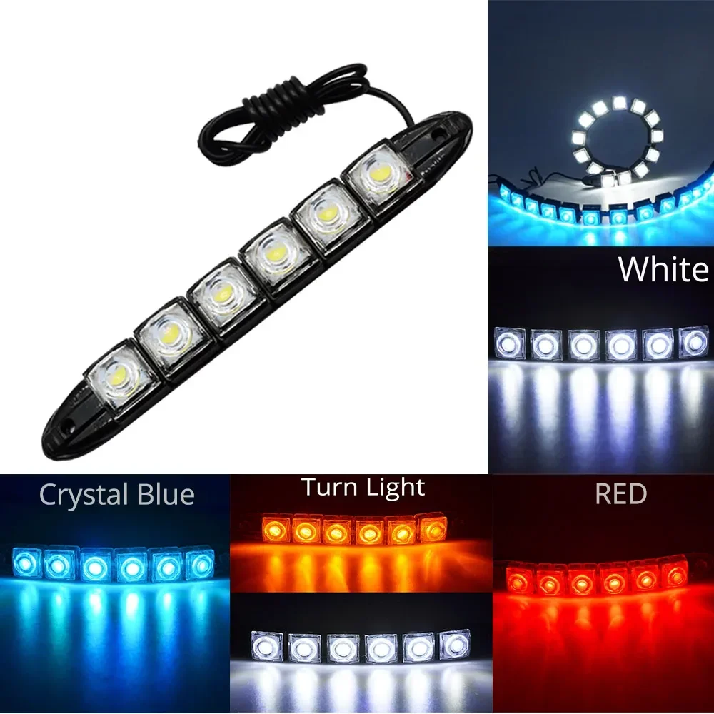 2 قطعة LED مقاوم للماء DRL ضوء - مراجعة Running Headlamp Led وسعره