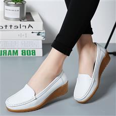 أحذية نسائية بيضاء سهلة التنظي - مراجعة Insole Arch Support وسعره