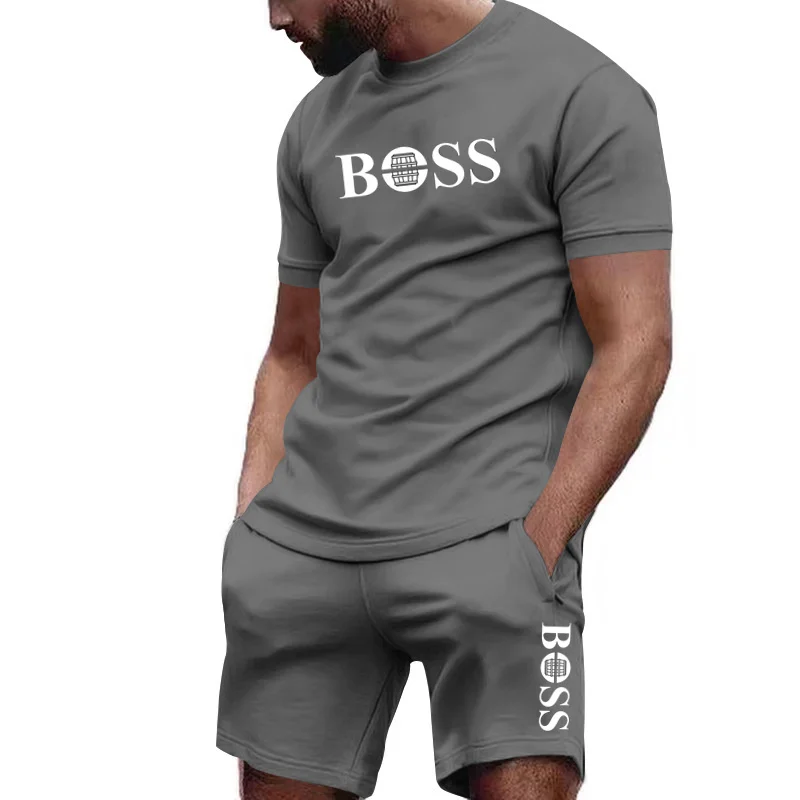 طقم رياضي صيفي رجالي من قطعتين - مراجعة Running Gear Men وسعره
