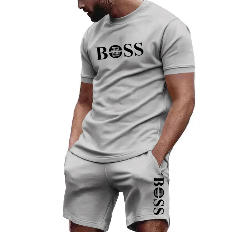 طقم رياضي صيفي رجالي من قطعتين - مراجعة Running Gear Men وسعره