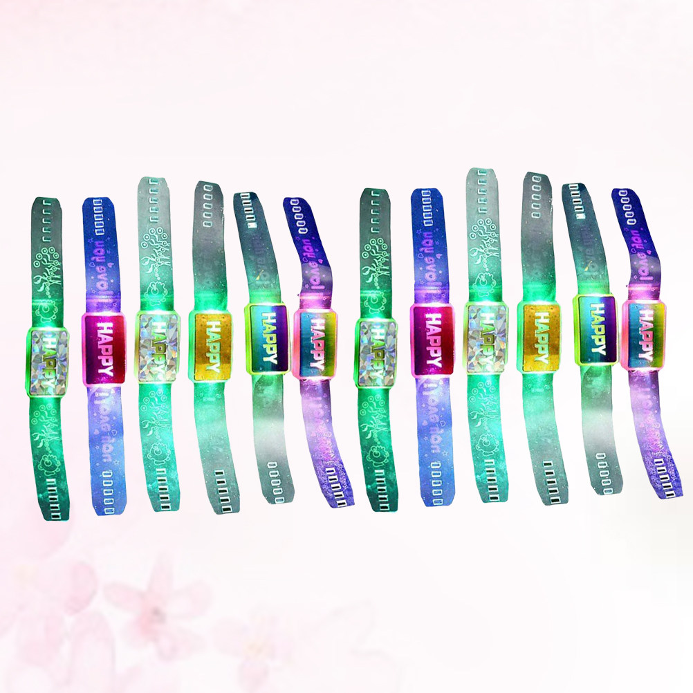 12 قطعة من الأساور المضيئة الم - مراجعة Running Gear In The Dark وسعره