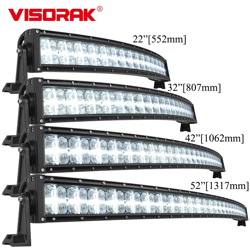 مصباح عمل LED منحني للشاحنات ب - مراجعة Head Racket Boom وسعره