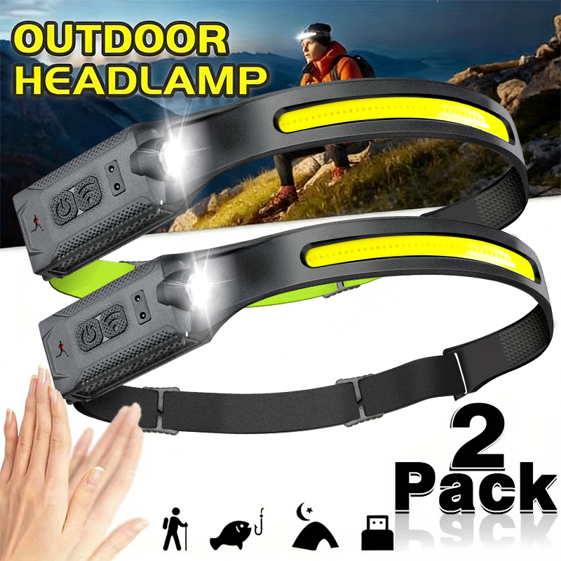 كشافات LED قابلة لإعادة الشحن  - مراجعة Running Headlamp Led وسعره