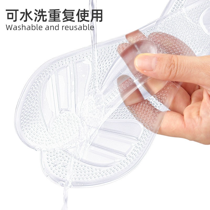 1 زوج سيليكون جل العظام النعال - مراجعة Insole Arch Support وسعره