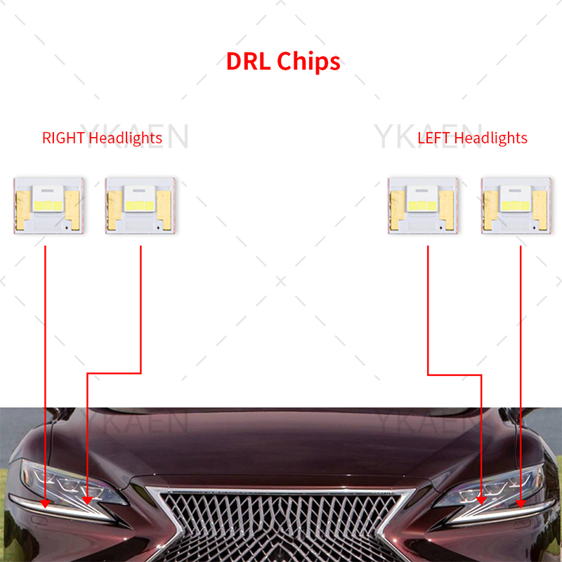 لكزس LS500 LS500h 2018-2021 ال - مراجعة Running Headlamp Led وسعره