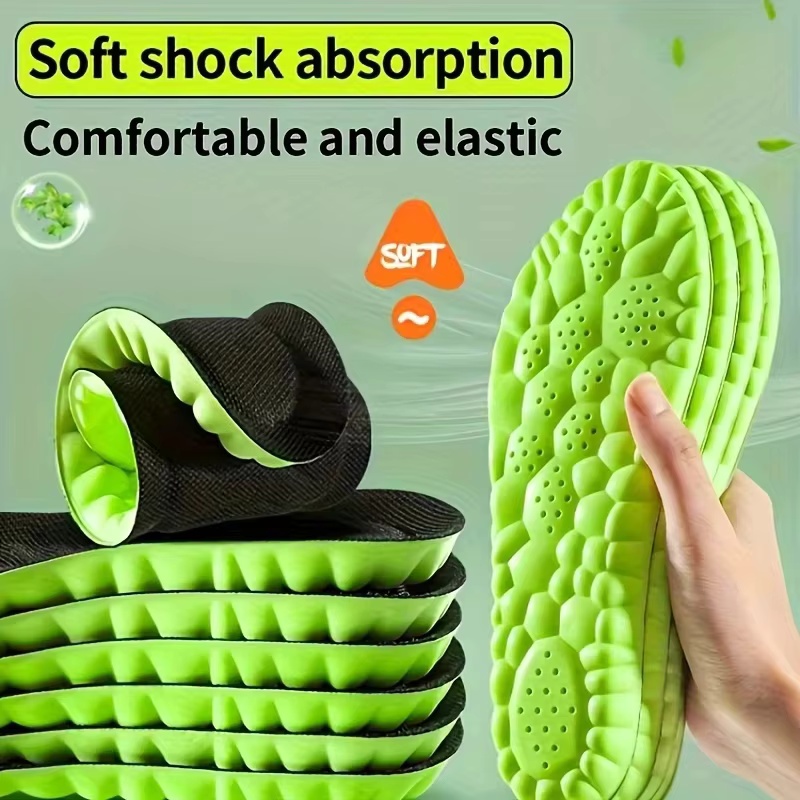 4 قطعة 4D نعل الجري سوبر لينة  - مراجعة Insole Arch Support وسعره