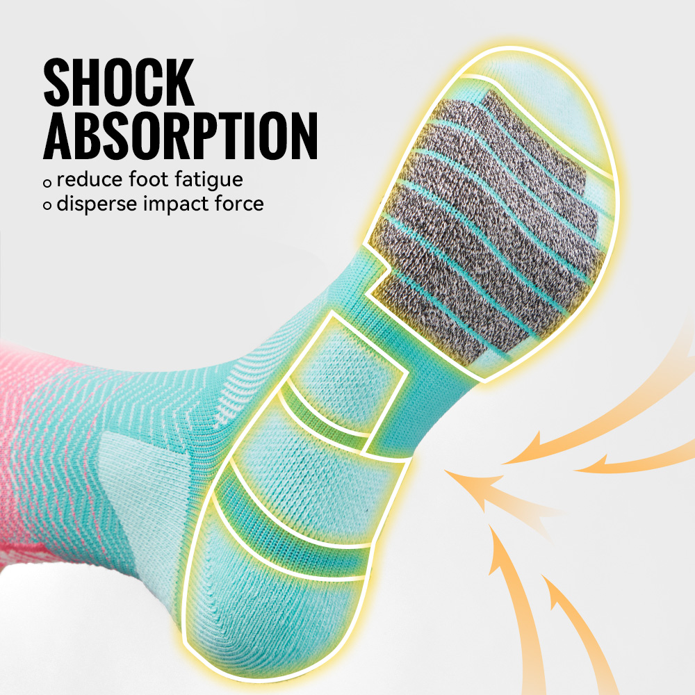 WRELS 1/2/3 جوارب رياضية مبطنة - مراجعة Anti Blister Sock وسعره