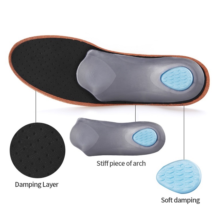 زوج واحد من النعال الجلدية لتق - مراجعة Insole Arch Support وسعره