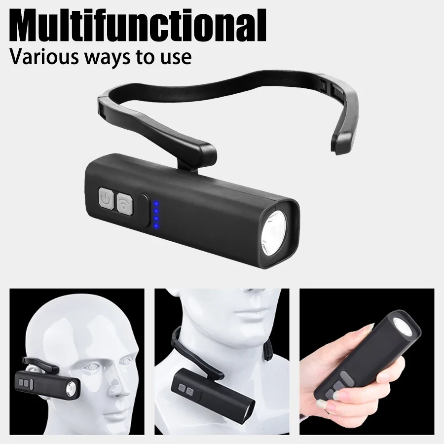 كشافات أمامية بمشبك أذن قابل ل - مراجعة Running Headlamp Led وسعره