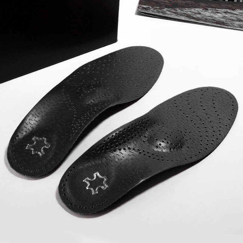 الجلود نعل العظام تقويم العظام - مراجعة Insole Arch Support وسعره