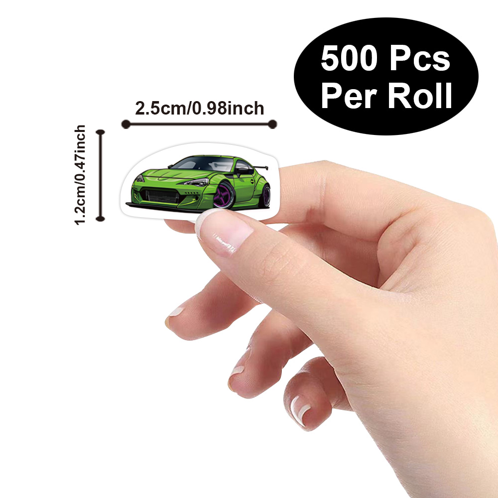 500 قطعة ملصقات سيارات رياضية  - مراجعة Blister Plaster Sport وسعره